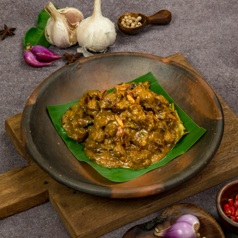Menu aqiqah olahan daging kambing Krengseng Barokah Aqiqah